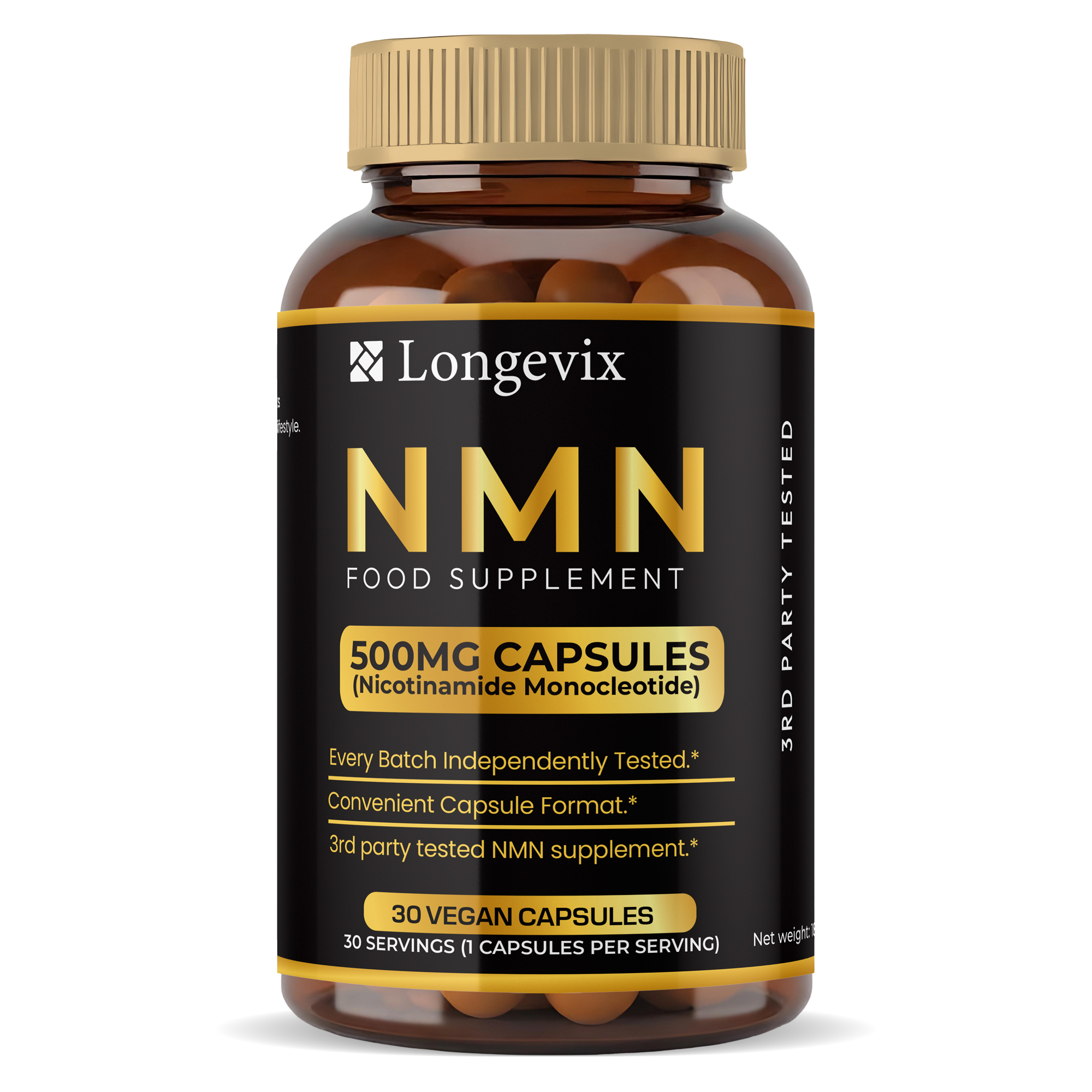 Pure NMN Capsules 500mg