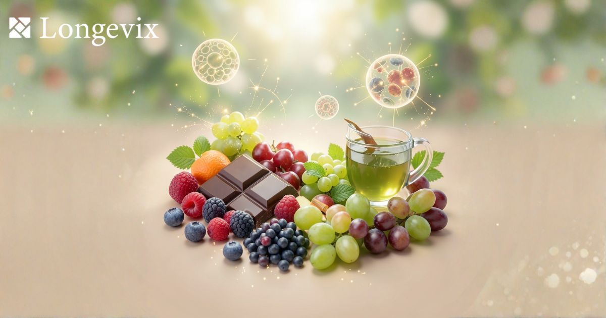 The Role of Polyphenols for Longevity in Gut Health and the Microbiome