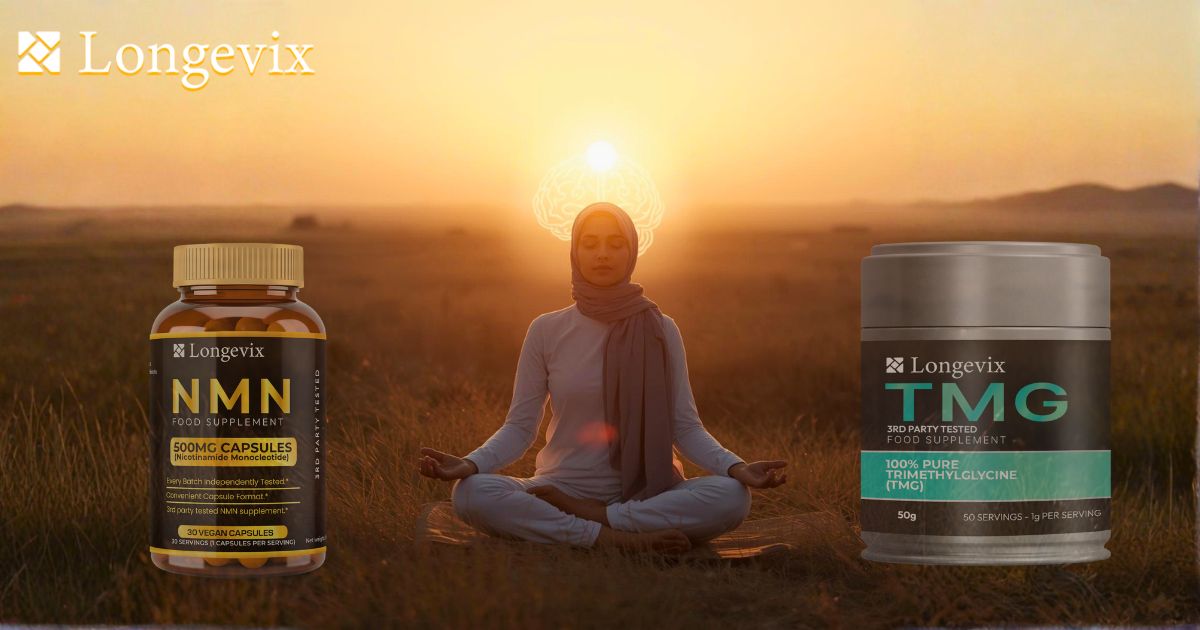 Positive Psychology & Meditation Benefits Combined with NMN + TMG for Longevity and Optimal Wellbeing